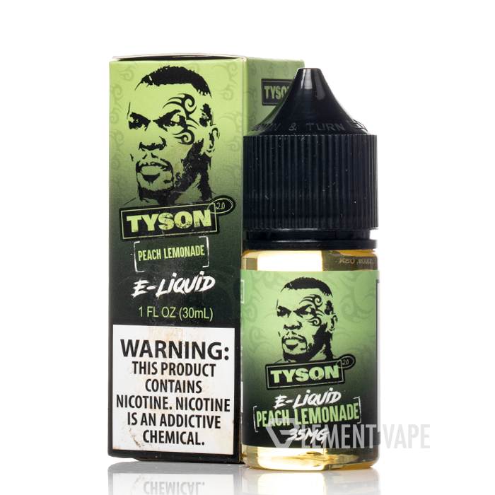 Peach Lemonade - Tyson 2.0 Salts - 30mL Peach Lemonade - Tyson 2.0 Salts - 30mL