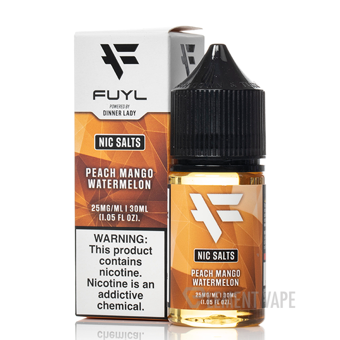 Peach Mango Watermelon - FUYL SALTS - 30mL - $9.99