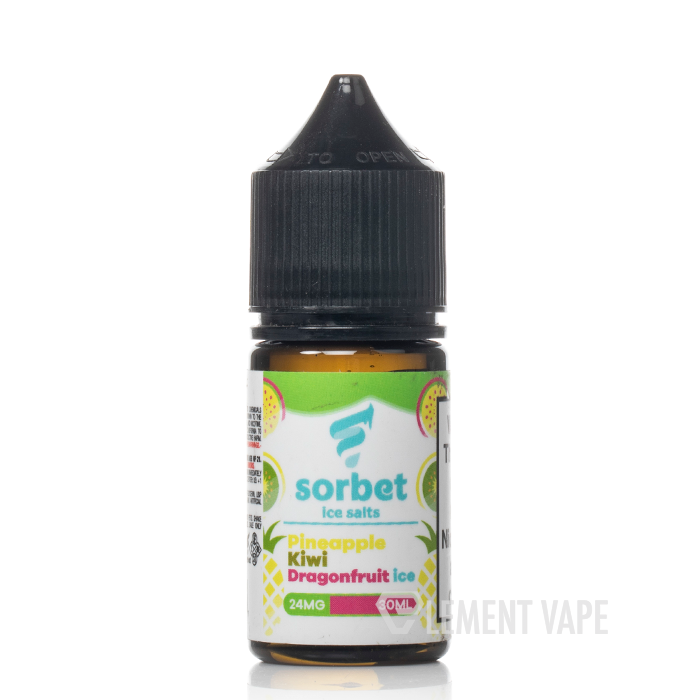 Iced Pineapple Kiwi Dragonfruit - Sorbet Pop Salts - 30mL