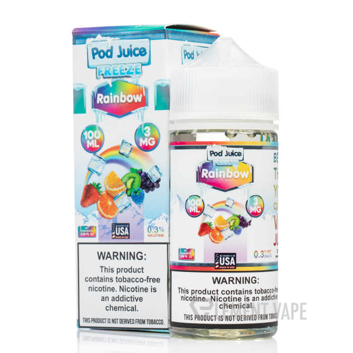 Freeze Eliquid 100ml Rainbow | Pod Juice – VALM
