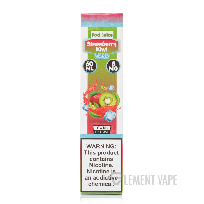 e zigarette liquid im koffer Strawberry Kiwi ICE - Pod Juice E-Liquid