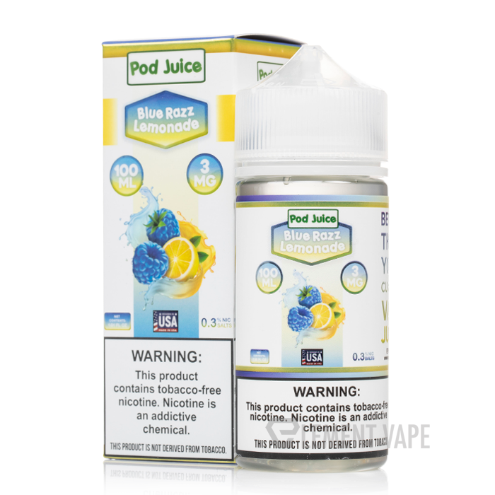 Blue Razz Lemonade - Pod Juice E-Liquid - 100mL