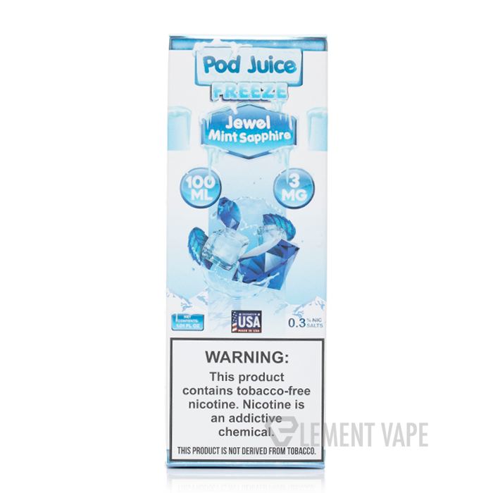 how much is elf bar vape Jewel Mint SAPPHIRE ICE - Pod Juice E-Liquid