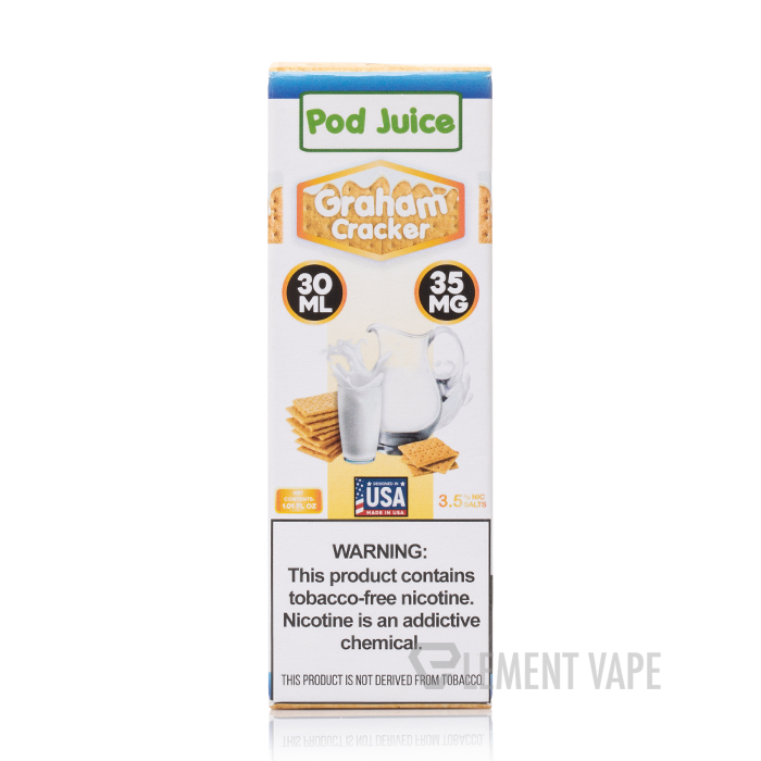 Graham Cracker - Pod Juice E-Liquid - 30mL - $49.90