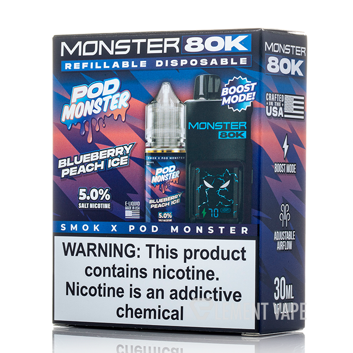 elf bar vape uk Monster Bars Disposable Vape Device by Jam Monster