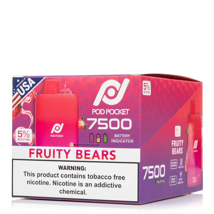 pod pocket vape Iced Grape E-Liquid (nicotine salt) - 10ml main image 0