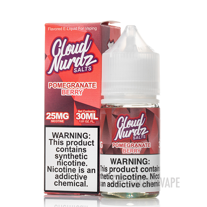 Pomegranate Berry - Cloud Nurdz Salts - 30mL - $10.99