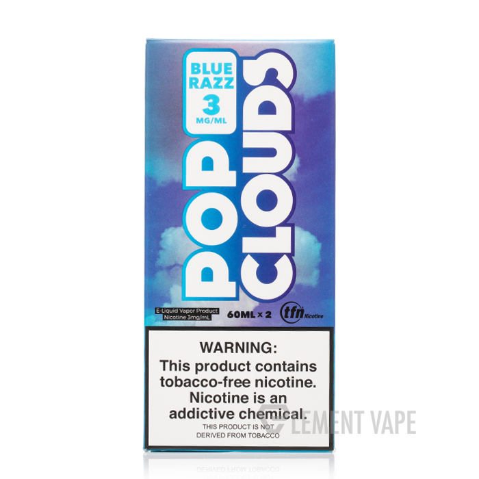 elf bar vape uk Blue Razz - Pop Clouds E-Liquid main image 1