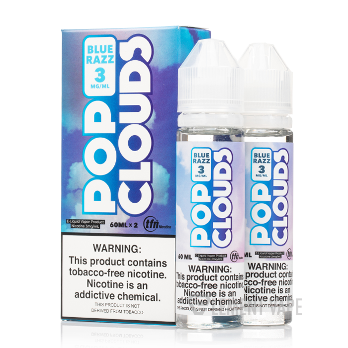 elf bar vape uk Blue Razz - Pop Clouds E-Liquid