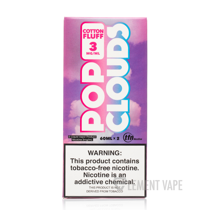 Cotton Fluff - Pop Clouds E-Liquid - 120mL