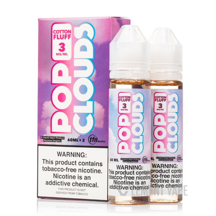 Cotton Fluff - Pop Clouds E-Liquid - 120mL