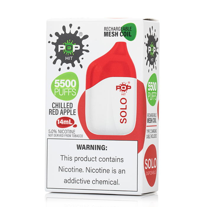Pop Hit SOLO 5500 Disposable - $49.90 Pop Hit SOLO 5500 Disposable - $49.90