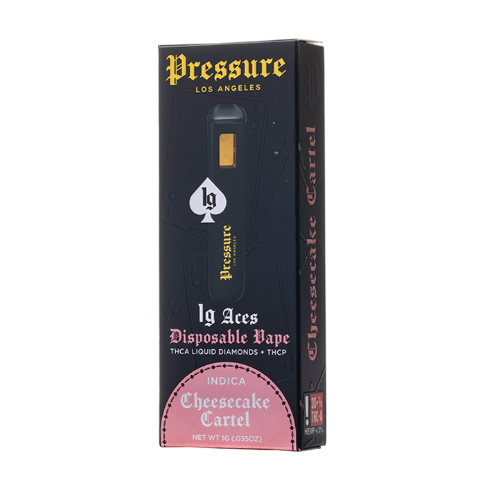 Pressure LA Aces THCA Disposable 1G - $12.99