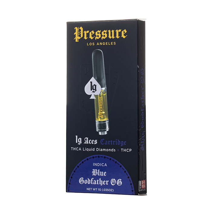 Pressure LA ACES THCA Liquid Diamonds Cartridge 1G