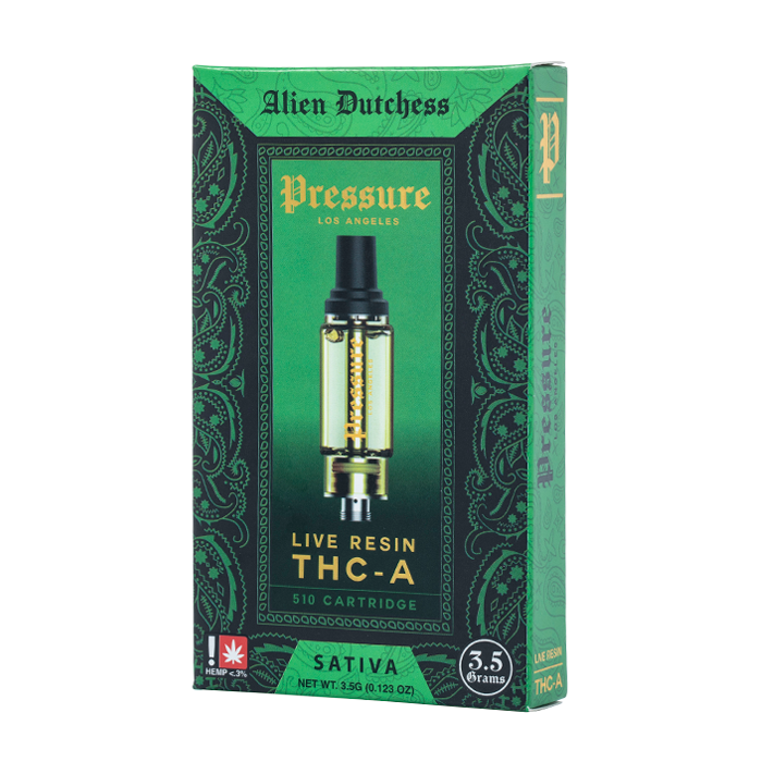Pressure LA THC-A Live Resin Cartridge 3.5G - $19.99
