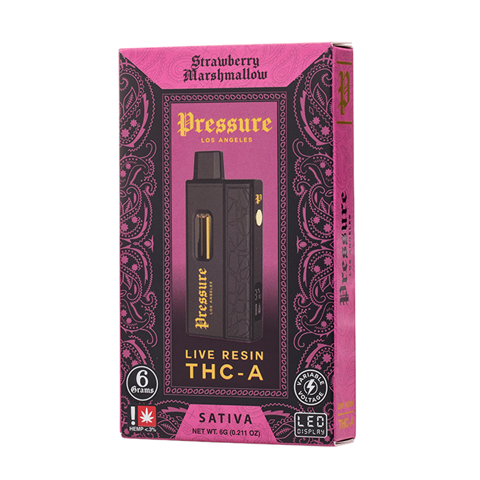 Pressure Live Resin THC-A Disposable 6G - $19.99