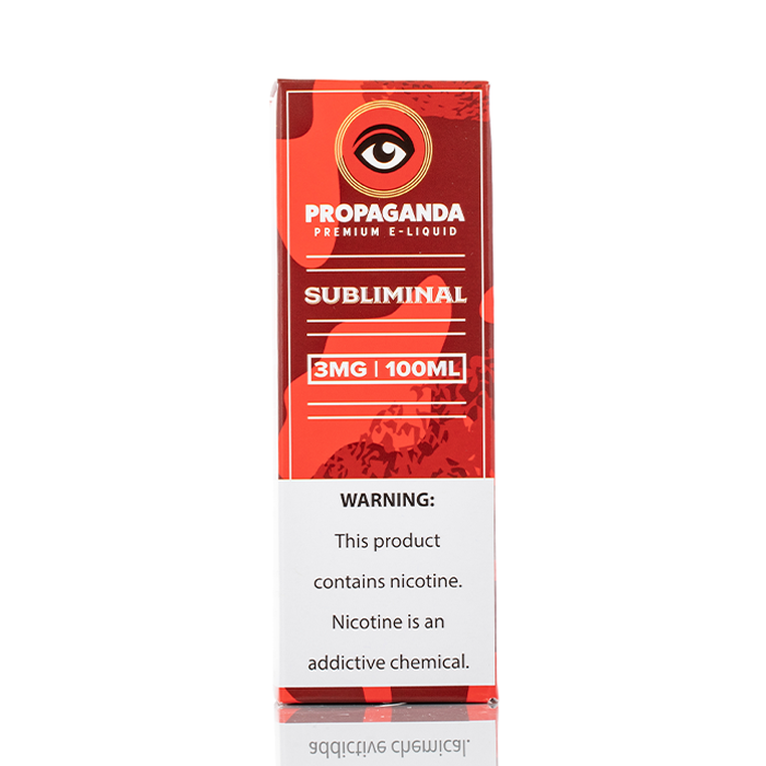 Subliminal - Propaganda E-Liquid - 100mL - $11.99