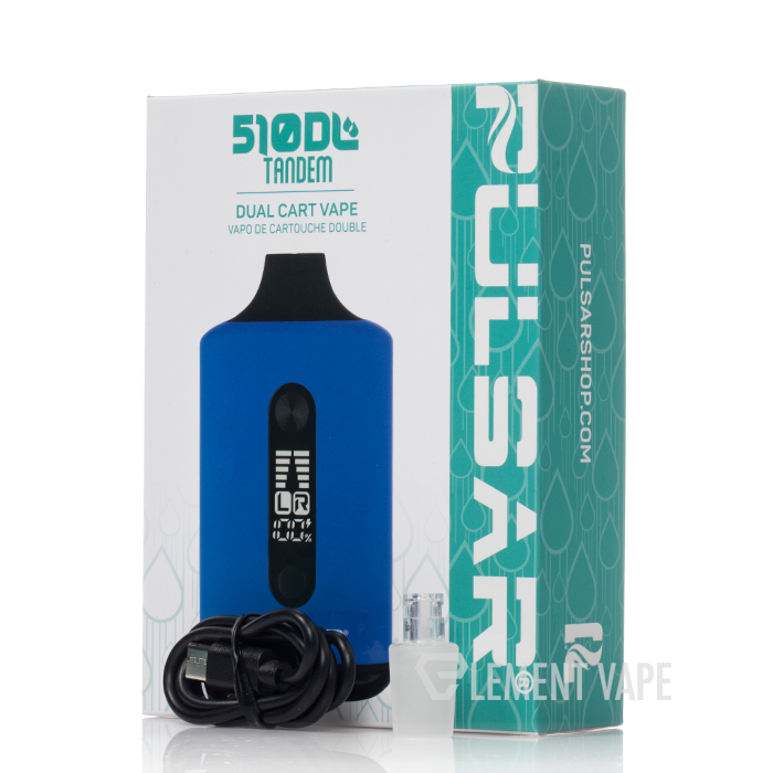 cbd pods for vape pen Duet Black Concealed Dual Cartridge Vape Battery main image 0