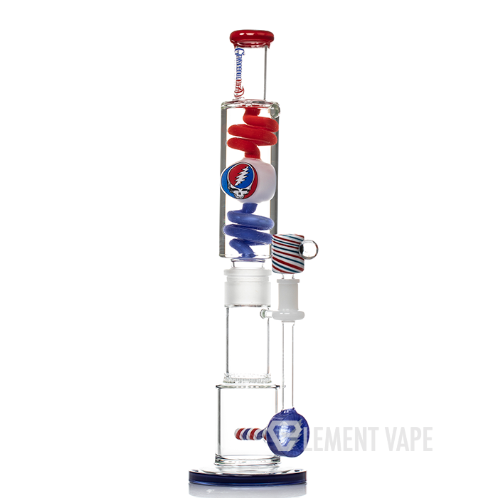 Pulsar x Grateful Dead 16" 10 Year Flood Glycerin Water Pipe Set $99.99
