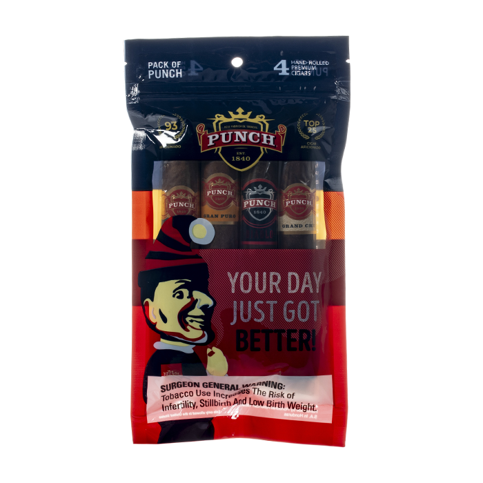 Punch Petit Coronation (Box Of 3 Tubed Cuban Cigars