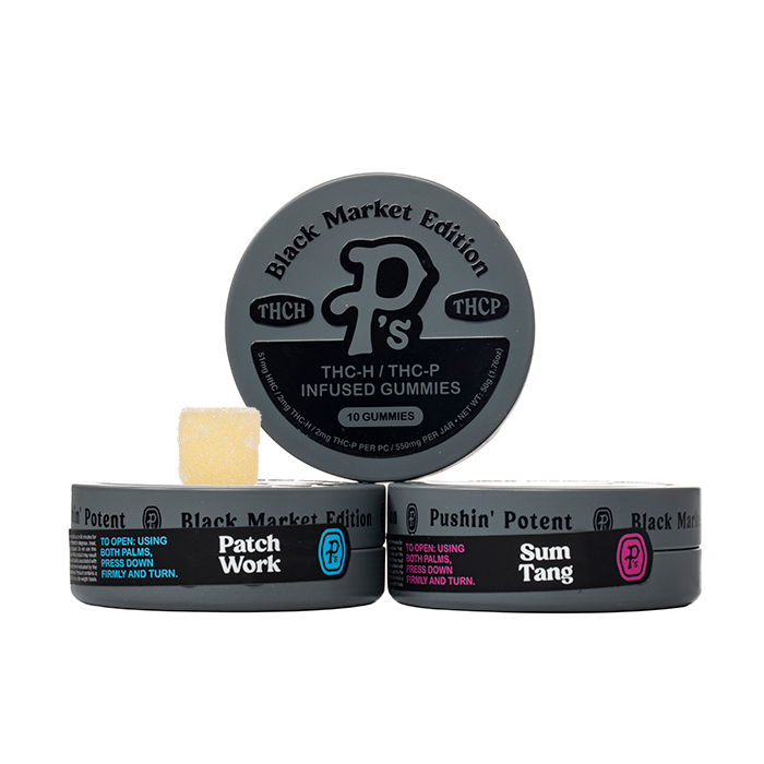 Pushing Ps Black Market Gummies 550mg $19.99