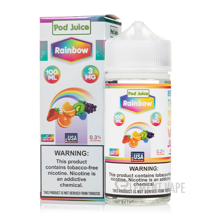 Rainbow - Pod Juice - 100mL $13.99