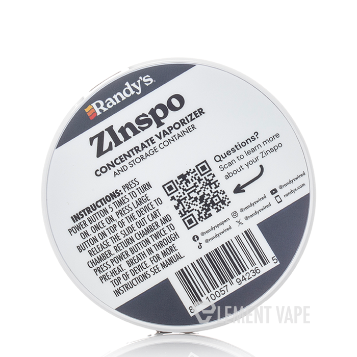 Randys ZInspo 510 Battery $19.99