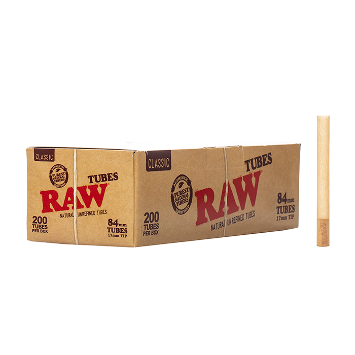 raw cigarette tubes RAW Natural Unrefined Classic Tubes