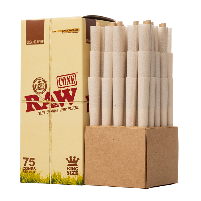 800x RAW PREROLLED KING SIZE CONE 109mm - Foto 7