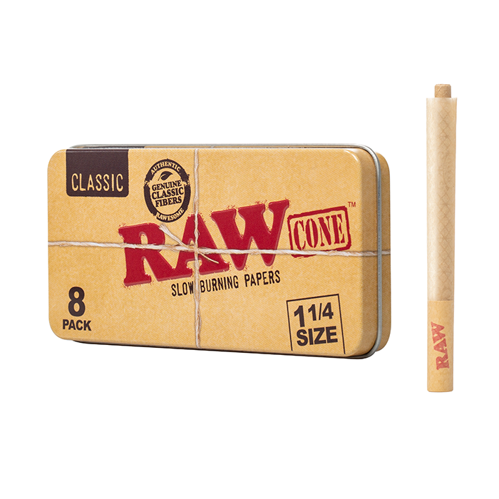 raw tobacco tin RAW Tin 1-1/4