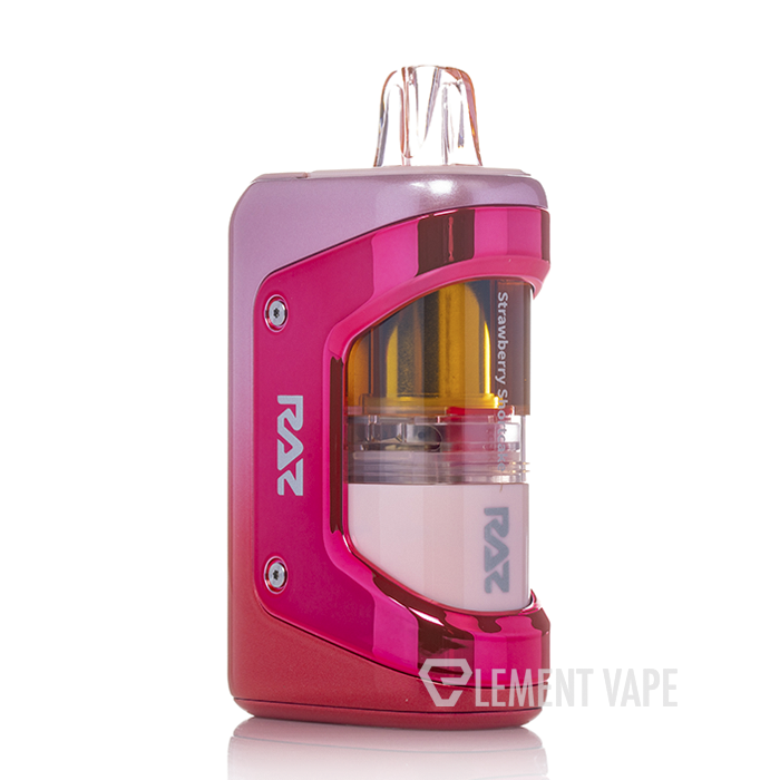 raz pink vape VUE 50K Disposable Kit Flavours:White Peach Ice Salt Nic How to Vape Properly