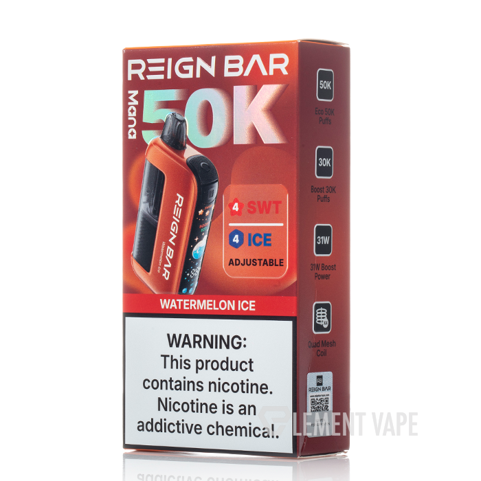 REIGN BAR MANA 50K Disposable - $15.99