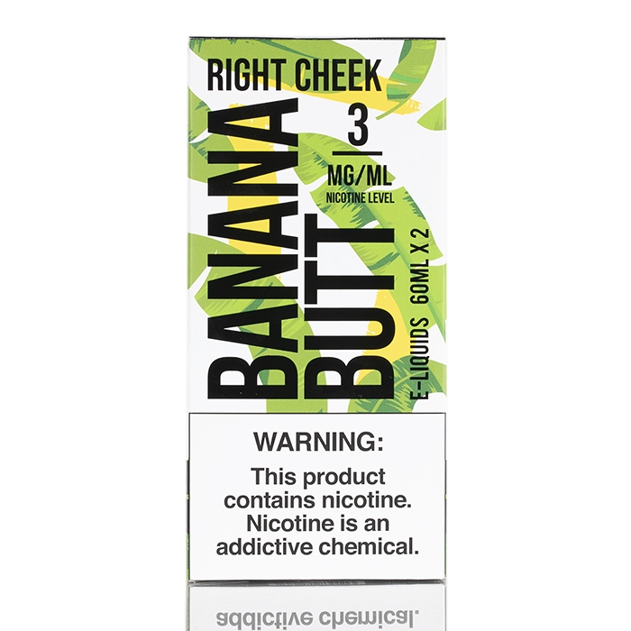 Right Cheek - Banana Butt E-Liquid - 120mL
