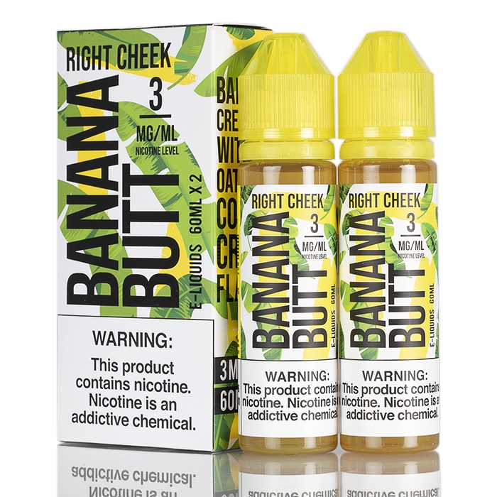 Right Cheek - Banana Butt E-Liquid - 120mL