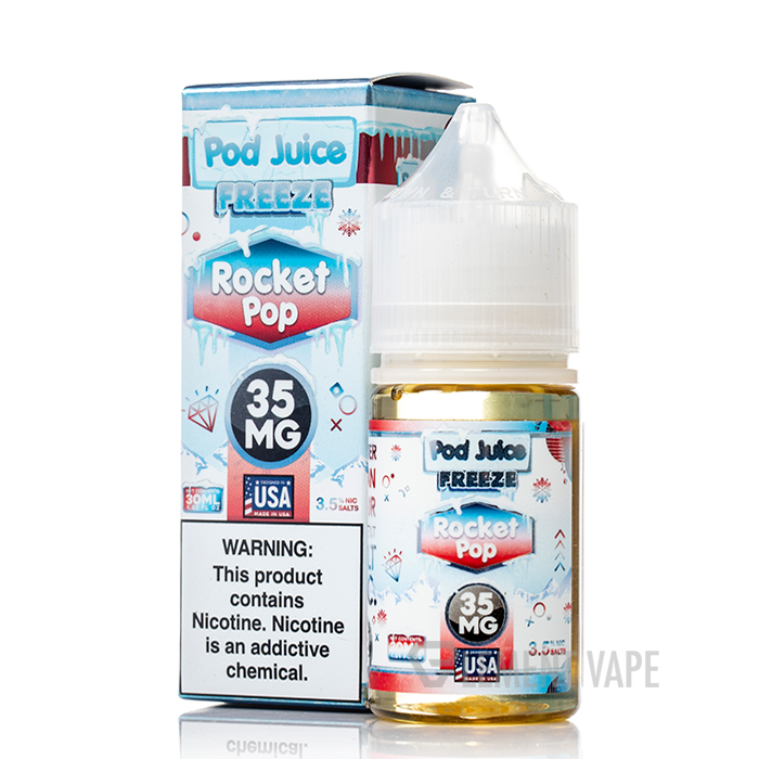 elf bar vape uk ROCKET POP BY POD JUICE SALT 30ML