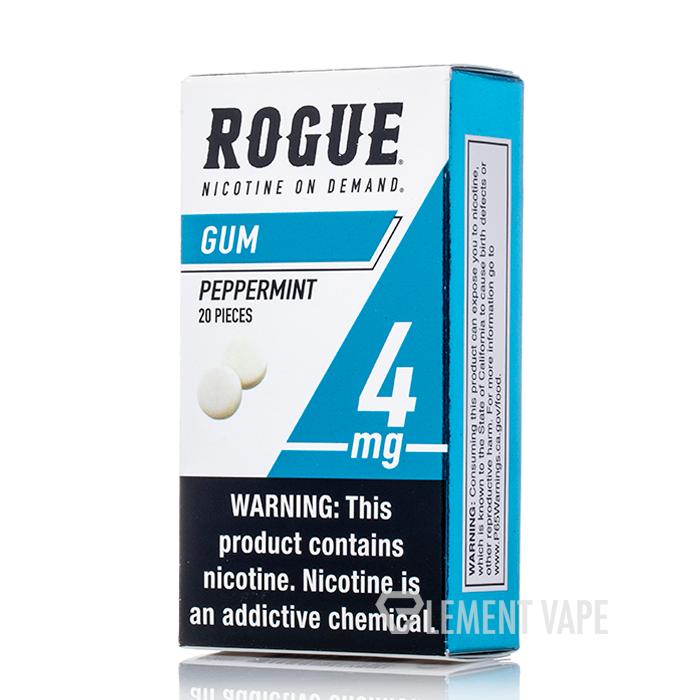 tobacco gum Rogue Nicotine Gum - Peppermint