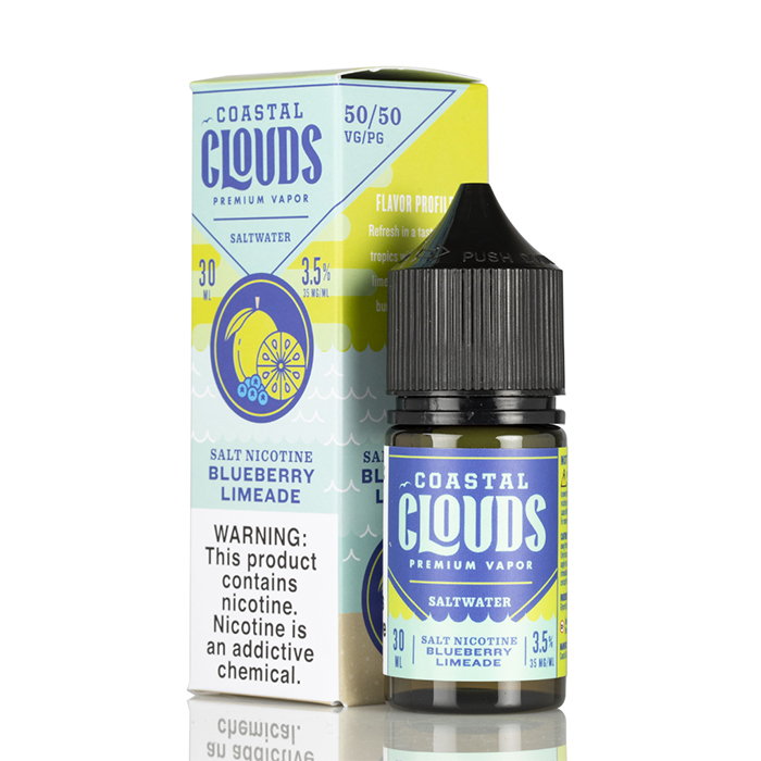 Saltwater Blueberry Limeade - Coastal Clouds - 30mL $9.99