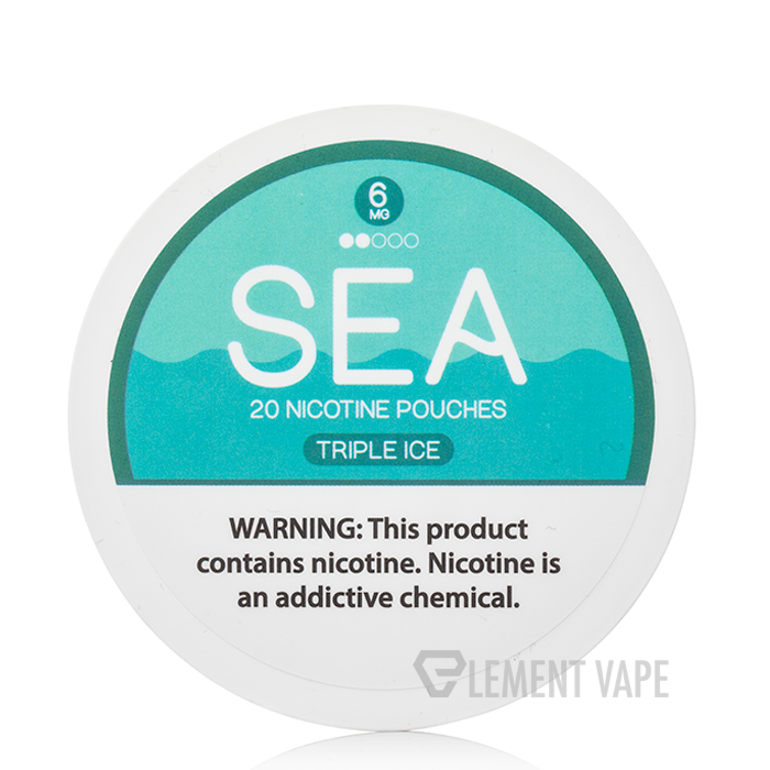 SEA Semi-Dry Nicotine Pouches - Triple Ice SEA Semi-Dry Nicotine Pouches - Triple Ice