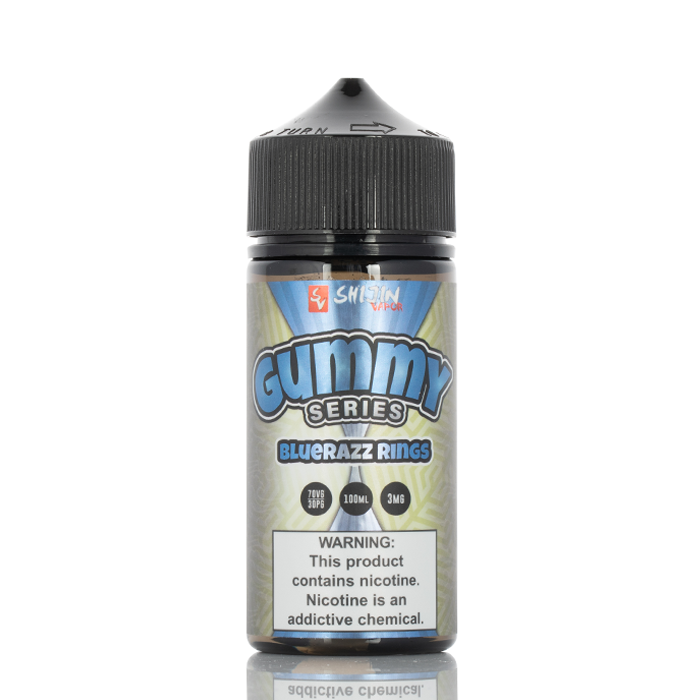 Bluerazz Rings - Gummy Series - Shijin Vapor - 100mL - $9.99