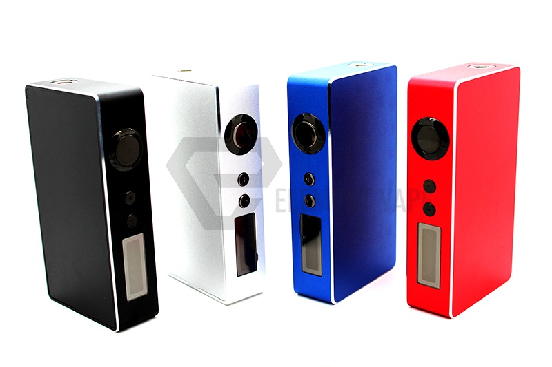 Sigelei 150W Watt Box Mod - Black, Blue, Red and Silver