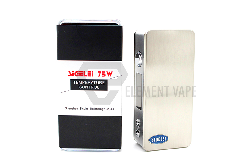 Sigelei 75W Watt Variable Wattage Box Mod w/ Temperature Control