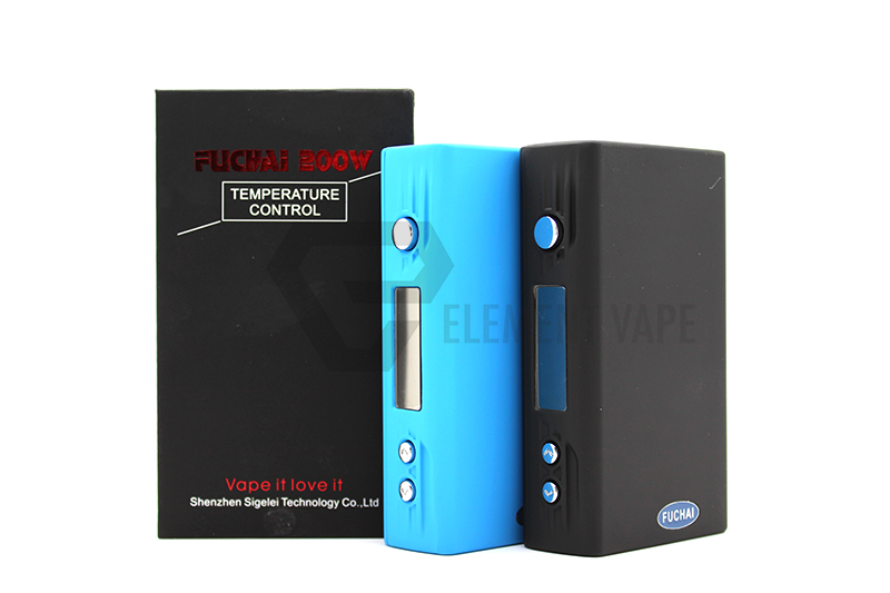 Sigelei Fuchai 200W TC Box Mod (Black, Red, Blue)