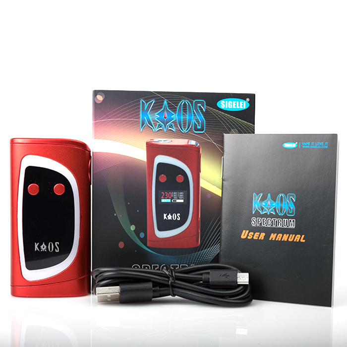 Sigelei KAOS Spectrum 230W TC Box Mod