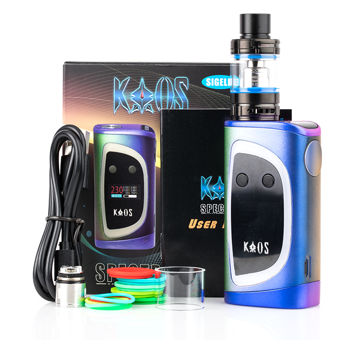 elfbar nachfüll pod läuft aus Sigelei Kaos Spectrum 230W Mod