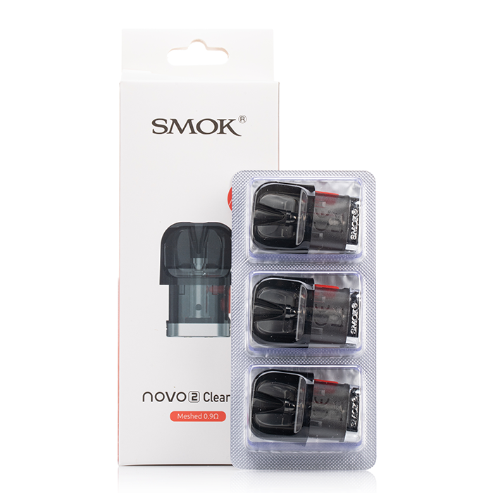 how much is elf bar vape SMOK Novo 2S Clear Replacement Pods – 3 Pack