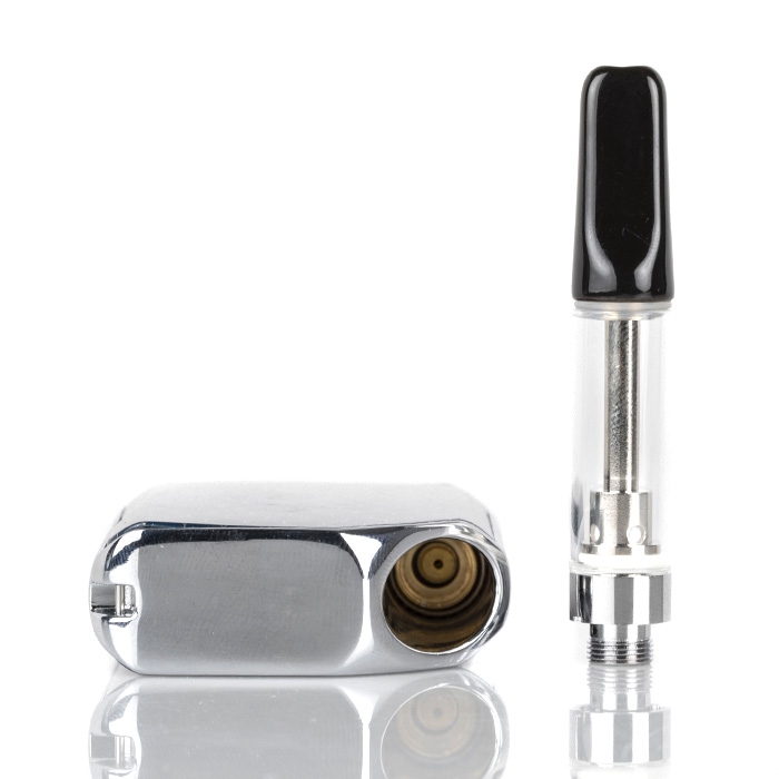 discreet vape battery nearby Vape pod system or pod mod with changeable cartridges close up - newest  generation of vaping products main image 1