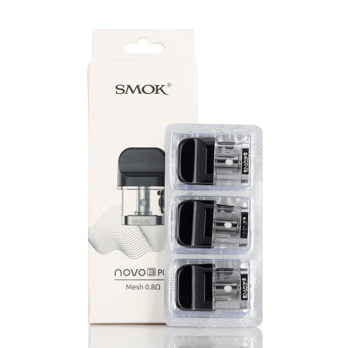 SMOK NOVO 3 Replacement Pods - $7.99