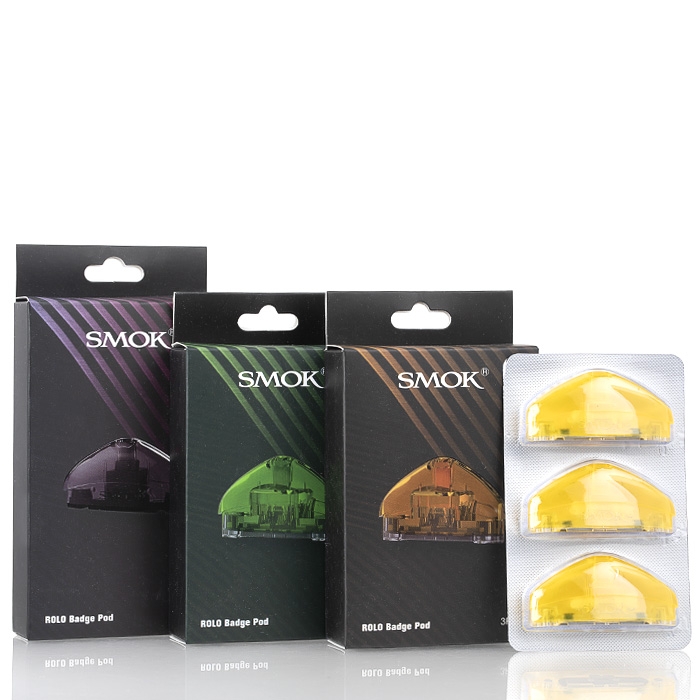 elf bar vape uk SMOK ROLO Badge Replacement Pods 3 of Pack : Amazon.es: Electrónica main image 1
