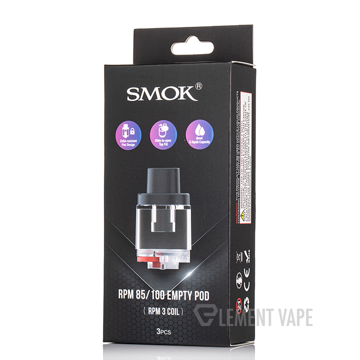 SMOK RPM 85/100 Replacement Pods $8.99