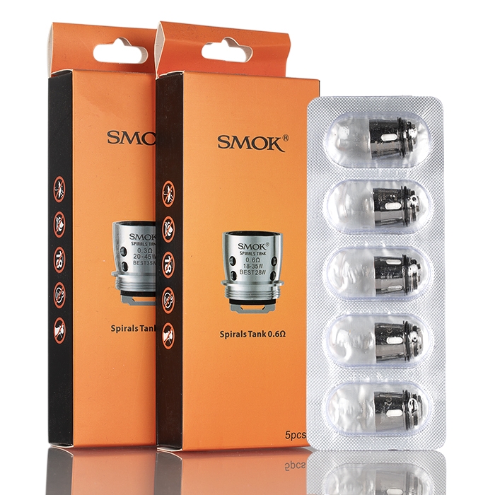 smok spirals tank coils SMOK Spirals Replacement Coils | Large-Sized Flavor Heads